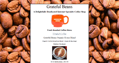 Desktop Screenshot of gratefulbeans.com